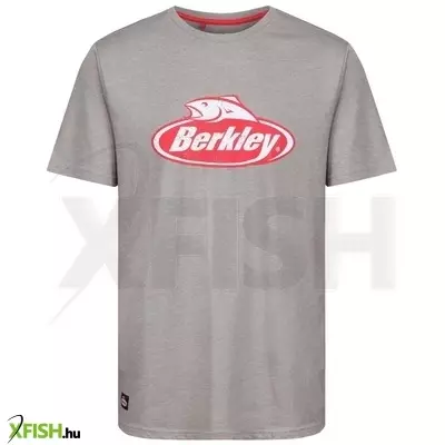 Berkley 21Ss Shirt Grey Pamut Póló Szürke M