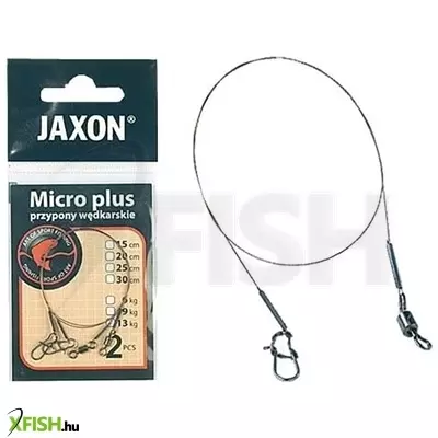 Jaxon Micro Plus Harapásálló Acél Előke 3Kg 5M